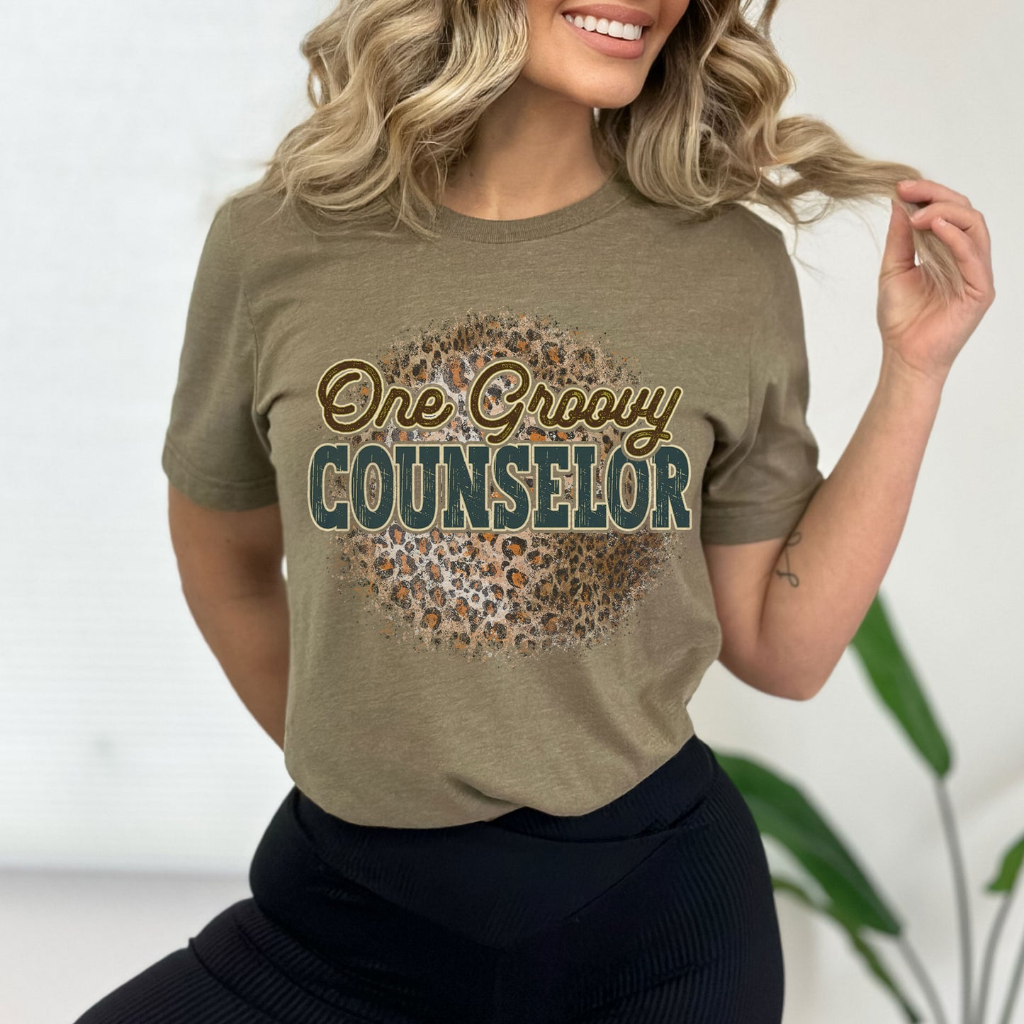 One Groovy Counselor Shirt, Retro Guidance Counselor T-Shirt