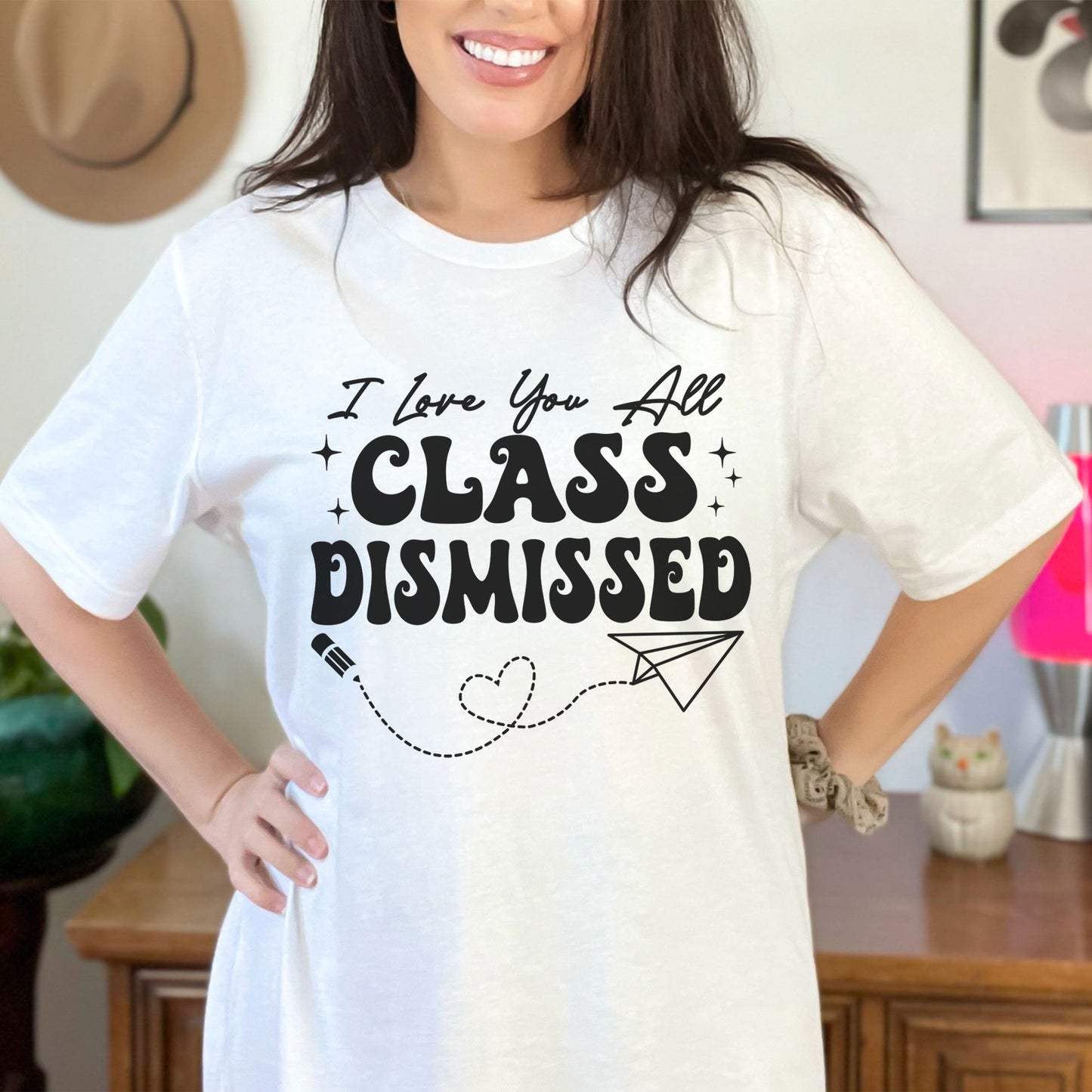 I Love You All Class Dismissed Shirt, Last Day Of School Teacher T-Shirt