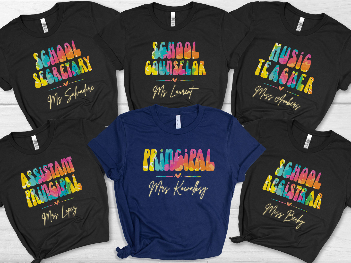 Custom Music Teacher Personalized Teacher Choir Practice Team Shirt