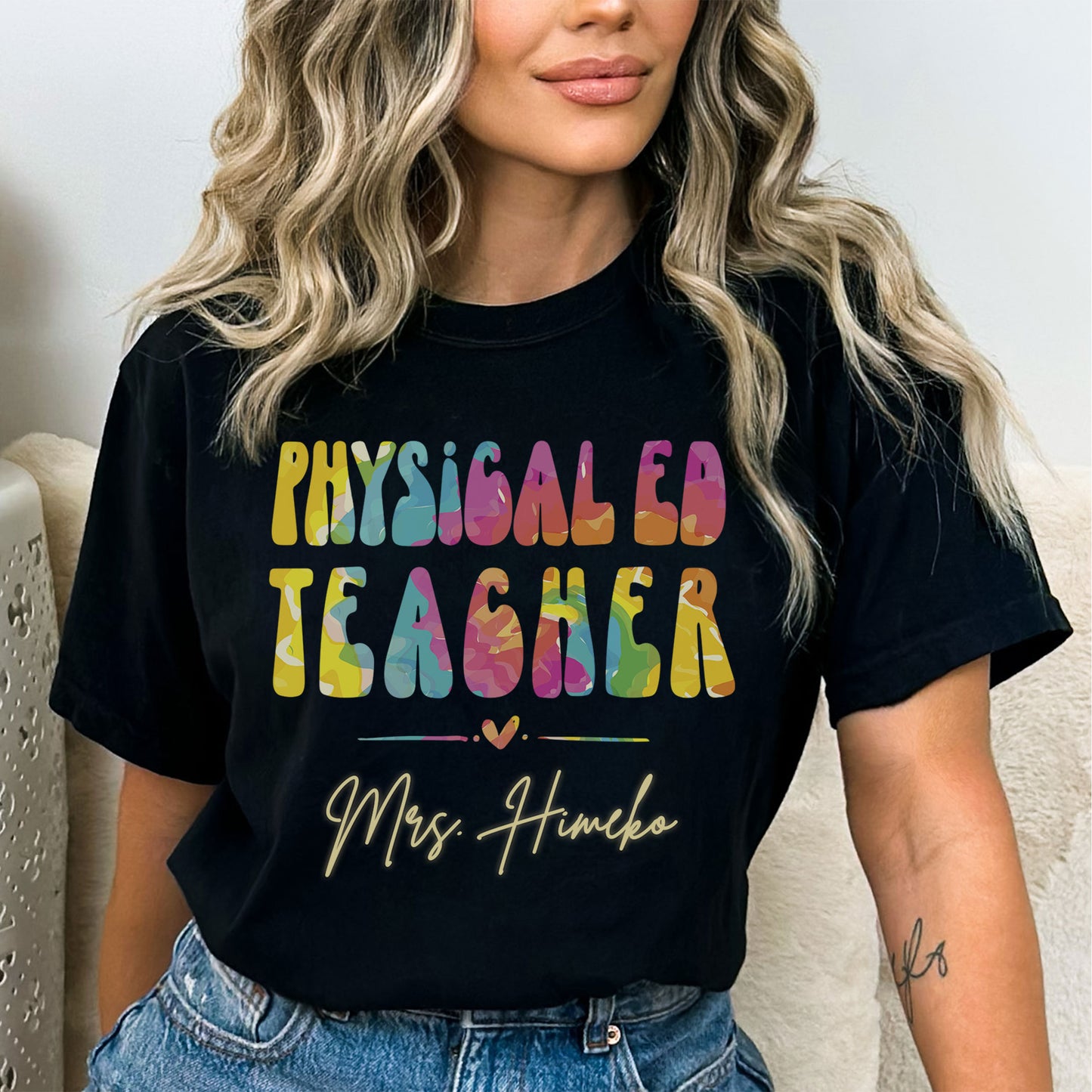 Custom Music Teacher Personalized Teacher Choir Practice Team Shirt
