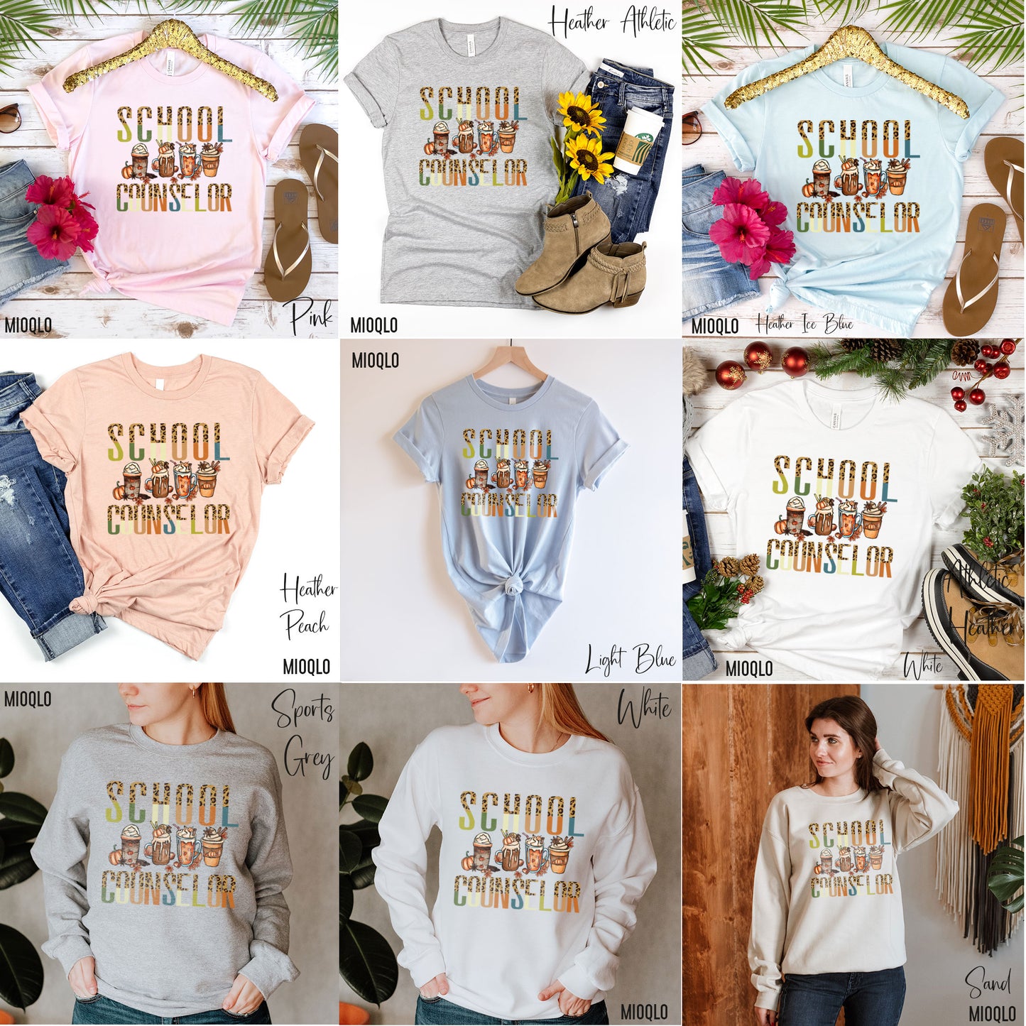 School Counselor Shirt for Women, Counselor Pumpkin Shirt, Back To School Counseling, Gift for School Counselor, Advisor Therapy Sweatshirt