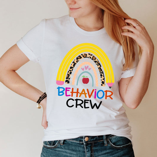 Behavior Crew Shirt, Applied Behavior Analysis, Aba Therapy, RBT Shirts, BCBA Team Shirt, ABA Squad Shirt, Bcba Gift, Behavior Analyst Shirt