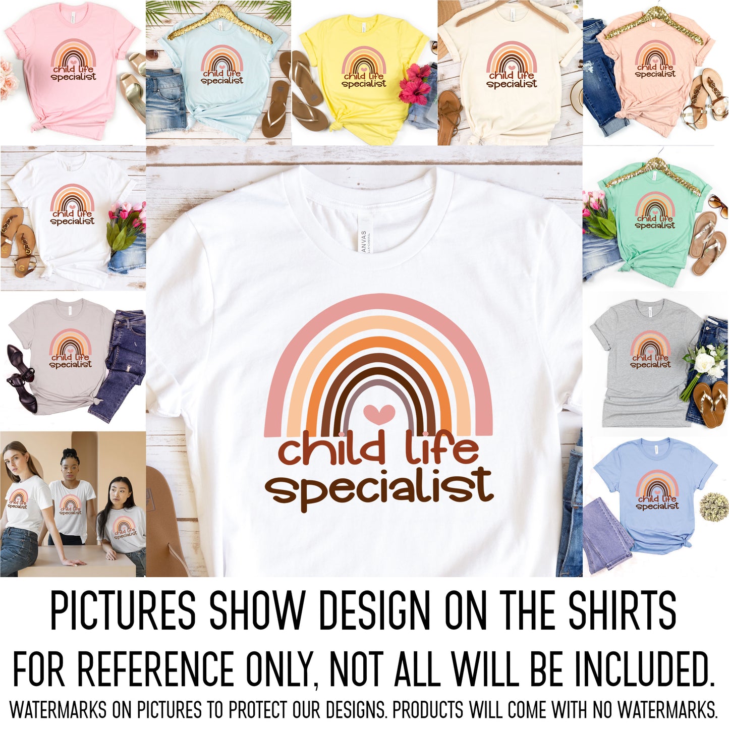 Child Life Specialist Shirt, Child Life Rainbow Shirt, Social Worker Advocate, Adoption Worker Gift, Child Life Month, Child Life Educator
