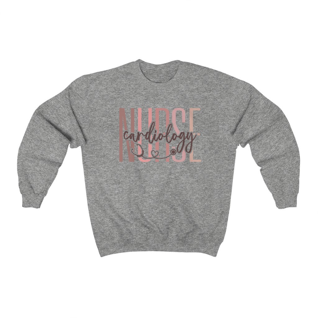 Cardiology Nurse Future Cardio Academic Nurse Sweatshirt Thank You Gift For Medic Cardiac Surgical Undergraduate Registered RN