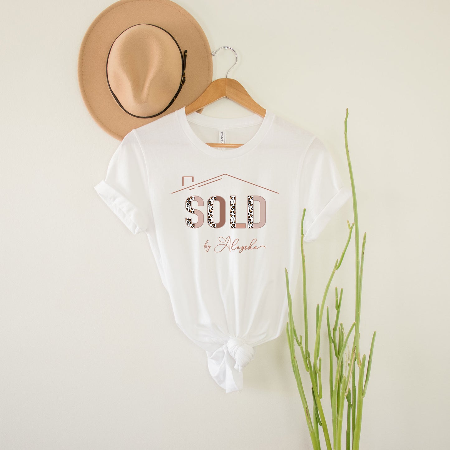 Custom Real Estate Shirt, Real Estate Marketing, Half Leopard Real Estate Shirt, Real Estate Closing Gift, Sold, Real Estate Life, Mortgage