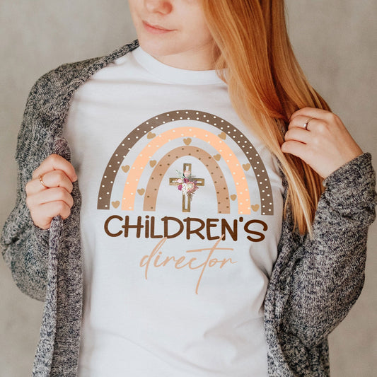 Children's Director Shirt, Children's Ministry Coordinator, CBC Choir Music Ministry Director, Family Ministry Shirt, Church Group Matching