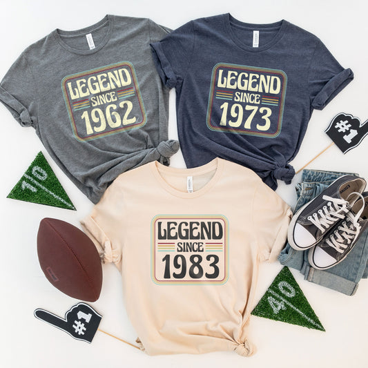 Legend Since 1962 Shirt, Born in 1962 Birthday Shirt, Vintage 1962 Shirt, 60th Birthday Idea, 1962 Birthday T-Shirt, 60th Birthday Gifts Tee