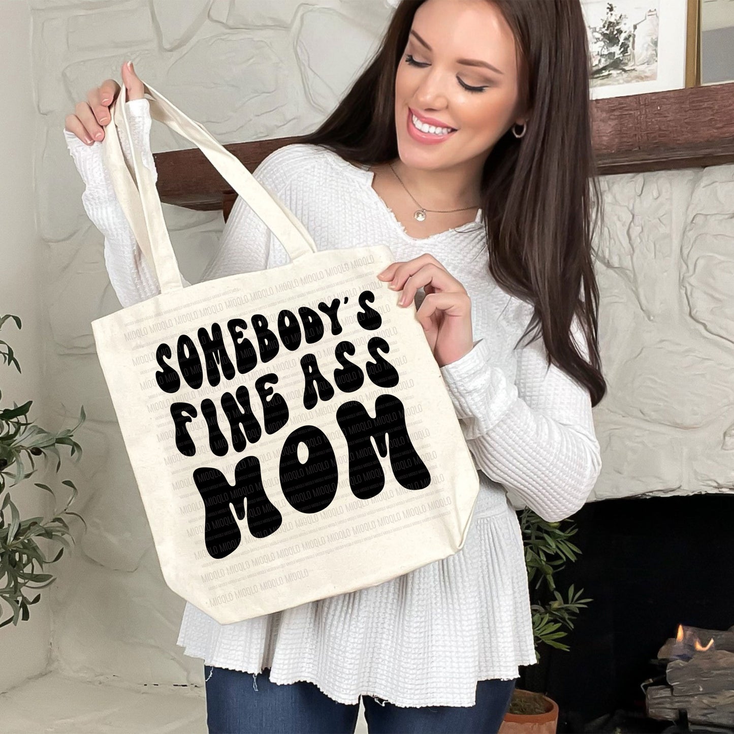 Somebody's Fine Ass Mom, Boho Funny Sayings Sublimation PNG Digital Downloads