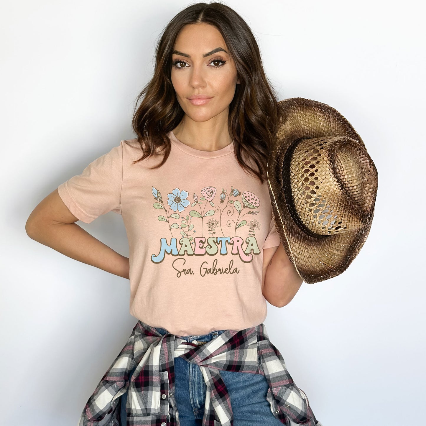 Custom Maestra Teacher Shirt, Spanish Teacher Shirt
