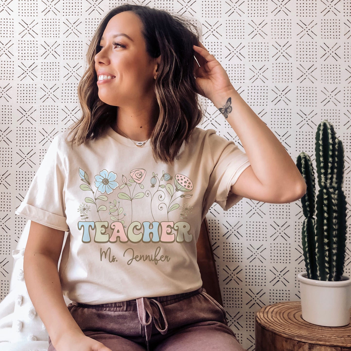 Custom Teacher Shirt, Personalized Teacher Shirt