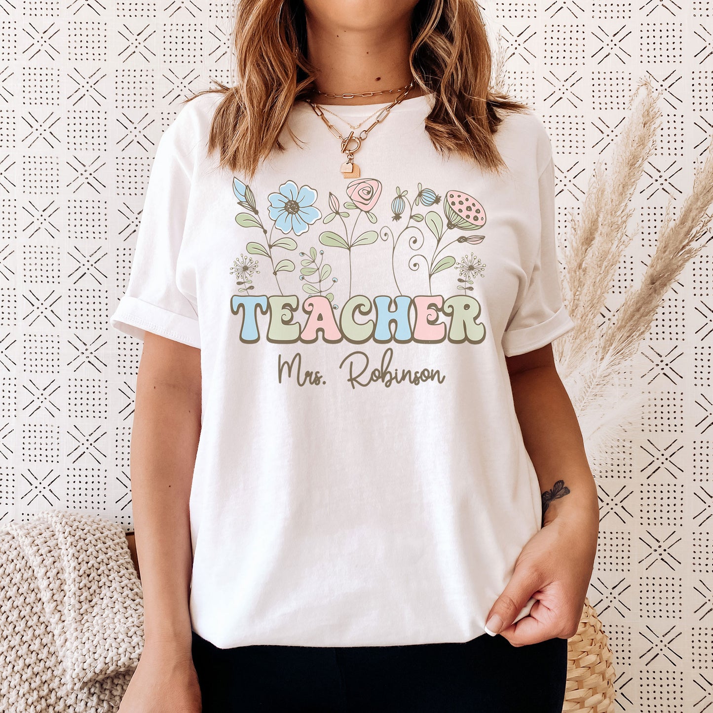 Custom Teacher Shirt, Personalized Teacher Shirt