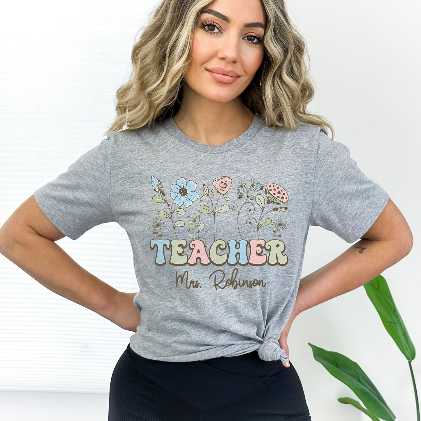 Custom Teacher Shirt, Personalized Teacher Shirt