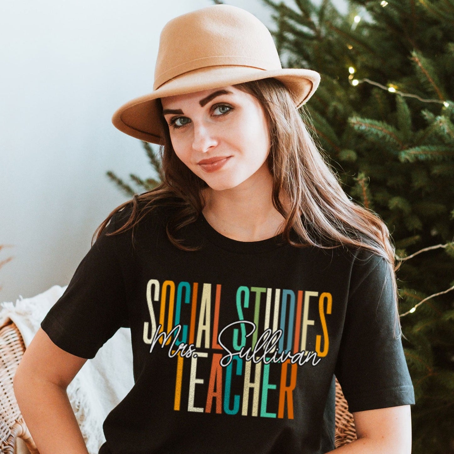 Custom Social Studies Teacher Shirt Personalized Social Study T-Shirt Subs Teacher Sweater College Professor Sweatshirt Office Birthday Tee