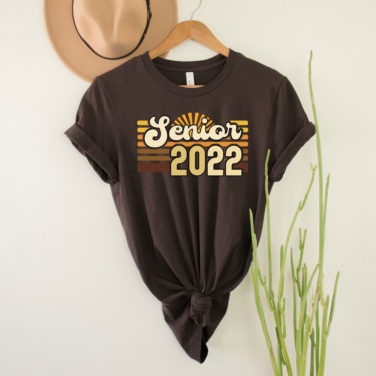 Senior 2022 Sunset Shirt, Senior Shirt, Graduation 2022 Shirt, Class Of 2022 Shirt, Graduation Gift Shirt, College Retro Senior 2022 Gift
