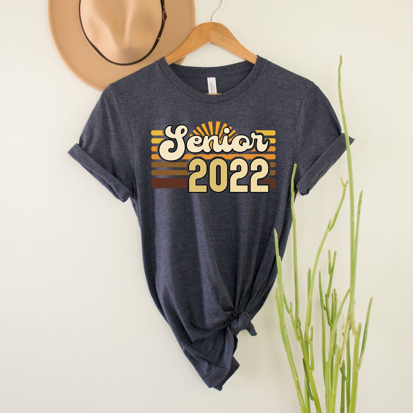Senior 2022 Sunset Shirt, Senior Shirt, Graduation 2022 Shirt, Class Of 2022 Shirt, Graduation Gift Shirt, College Retro Senior 2022 Gift