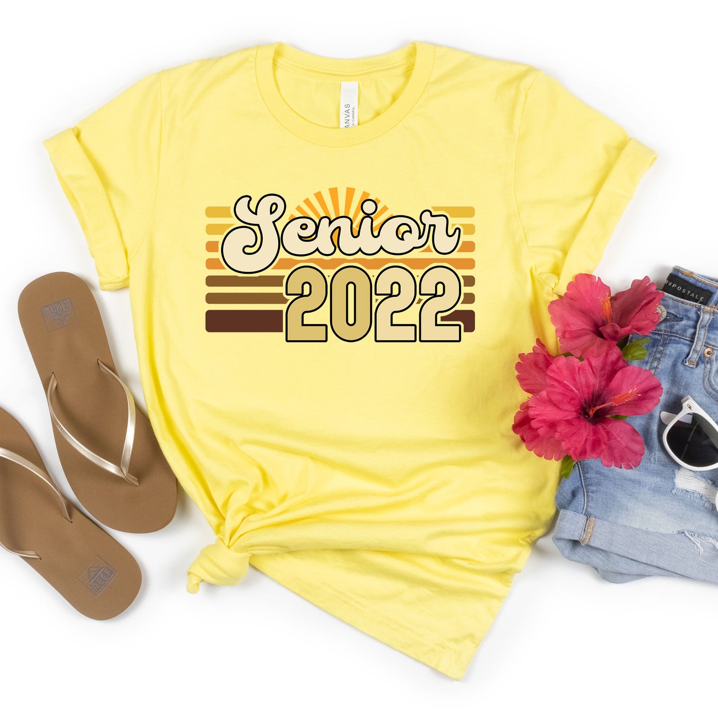 Senior 2022 Sunset Shirt, Senior Shirt, Graduation 2022 Shirt, Class Of 2022 Shirt, Graduation Gift Shirt, College Retro Senior 2022 Gift