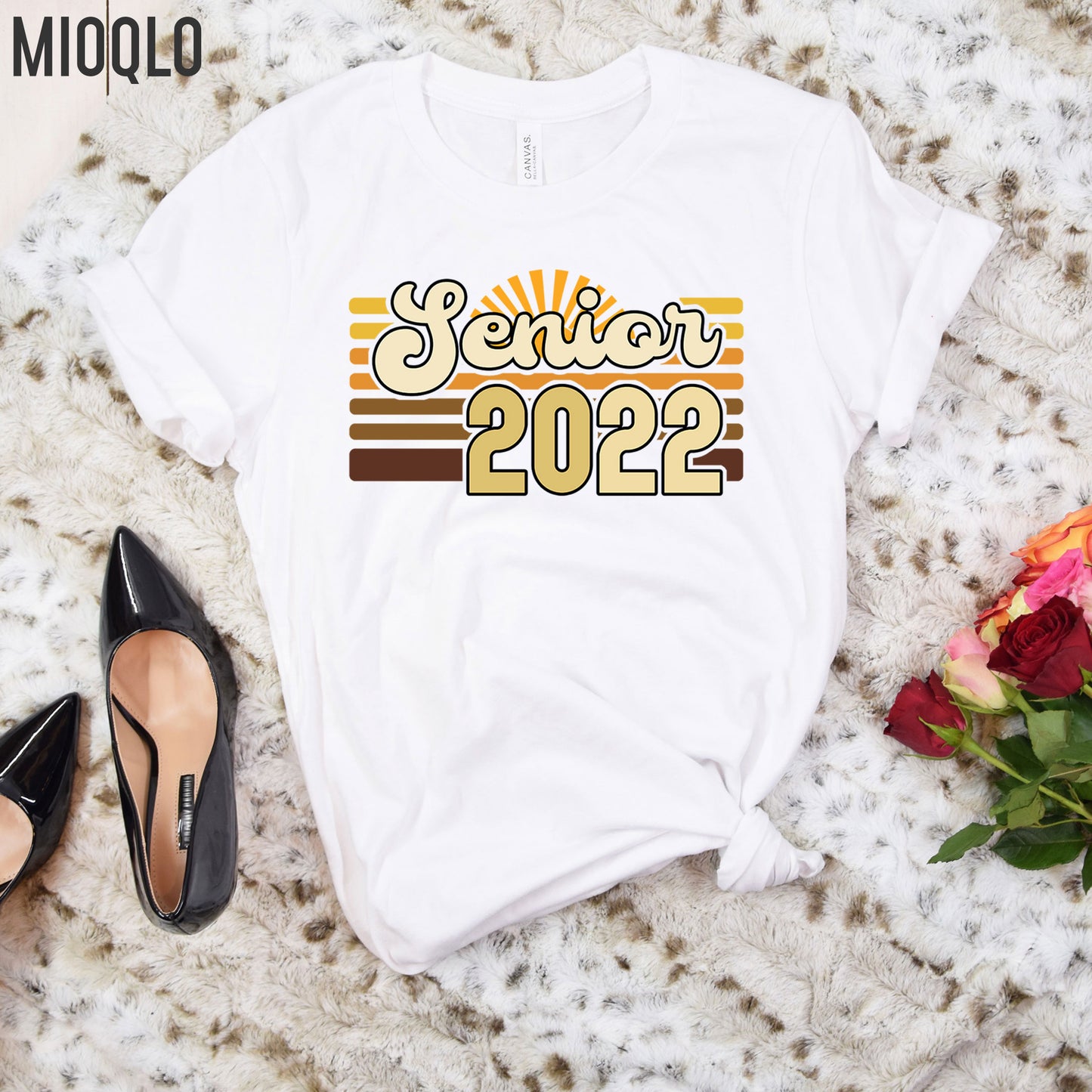 Senior 2022 Sunset Shirt, Senior Shirt, Graduation 2022 Shirt, Class Of 2022 Shirt, Graduation Gift Shirt, College Retro Senior 2022 Gift