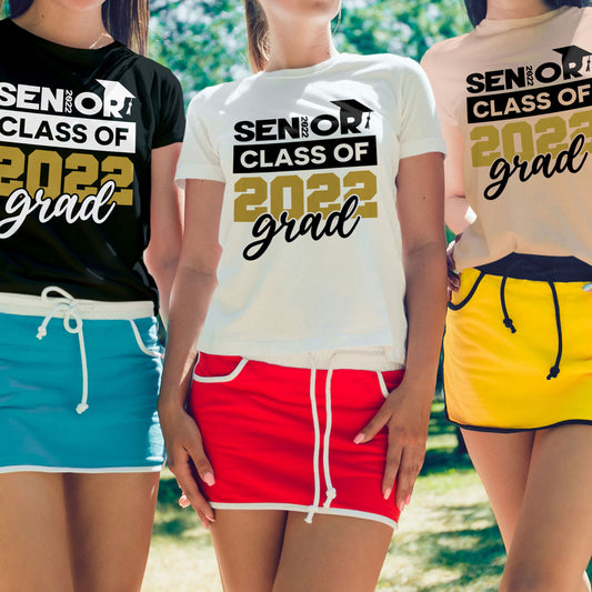 Senior 2022 Shirt, Senior Shirt, Graduation 2022 Shirt, Class Of 2022 Shirt, Graduation Gift Shirt, Senior 2022 Gift, Senior 2022 Shirts Bff