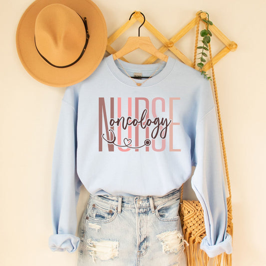 Oncology Nurse Future Cancer Academic Nurse Sweatshirt, Thank You Gift For Medic Cancer Surgical Undergraduate Registered RN CNA