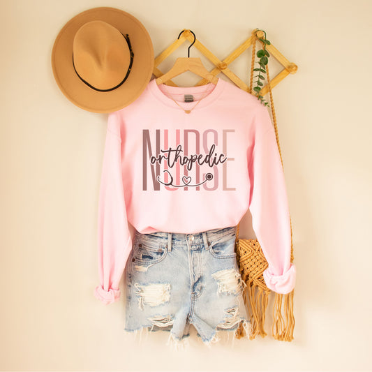 Orthopedic Nurse Future Ortho Academic Nurse Sweatshirt, Thank You Gift For Medic Bone Surgical Undergraduate Registered RN CNA