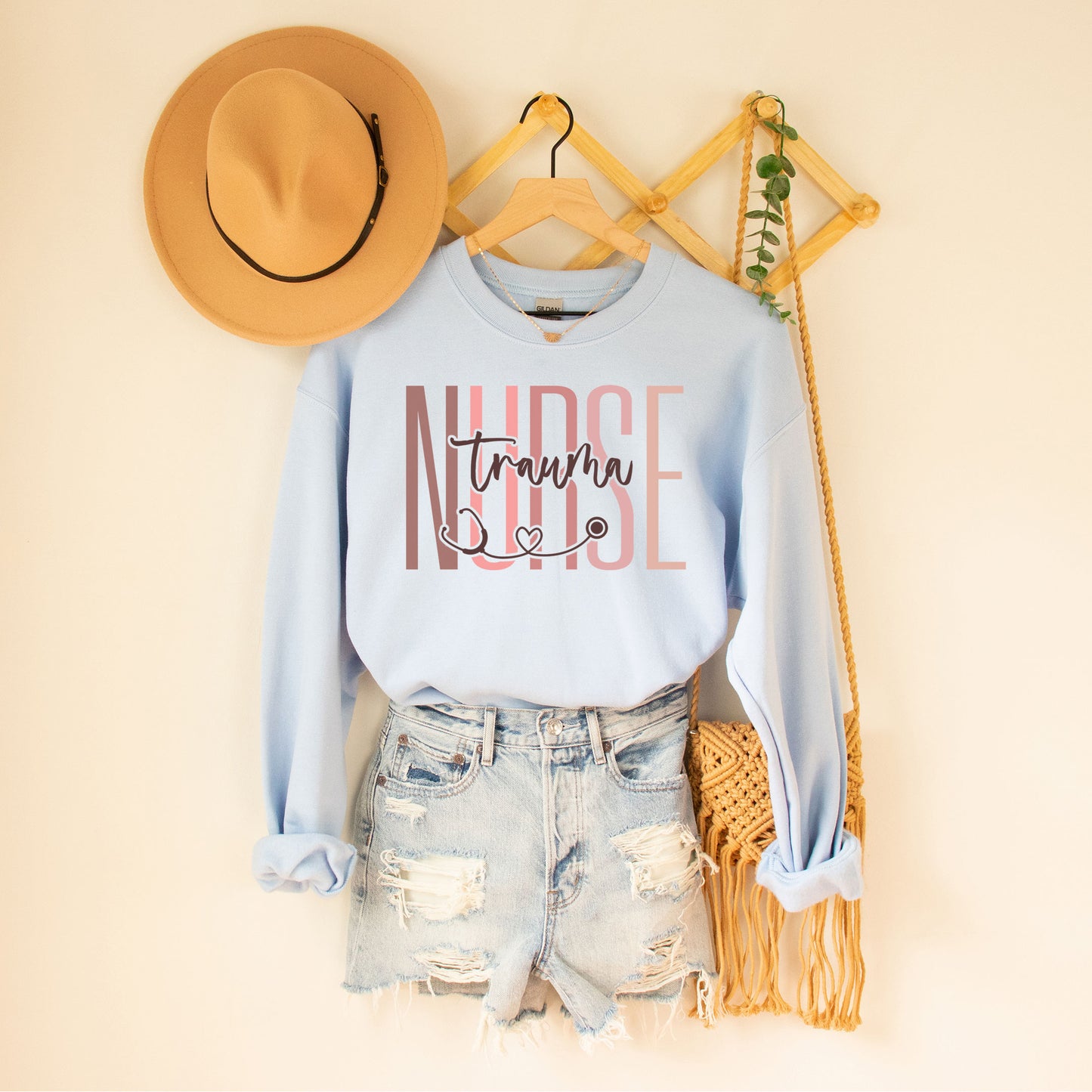 Trauma Nurse Sweatshirt, Nurse Trauma Sweater, Nurse Trauma Undergraduate, Trauma Nurse Sweatshirt, Nurse Graduation Trauma Gift, Registered ER