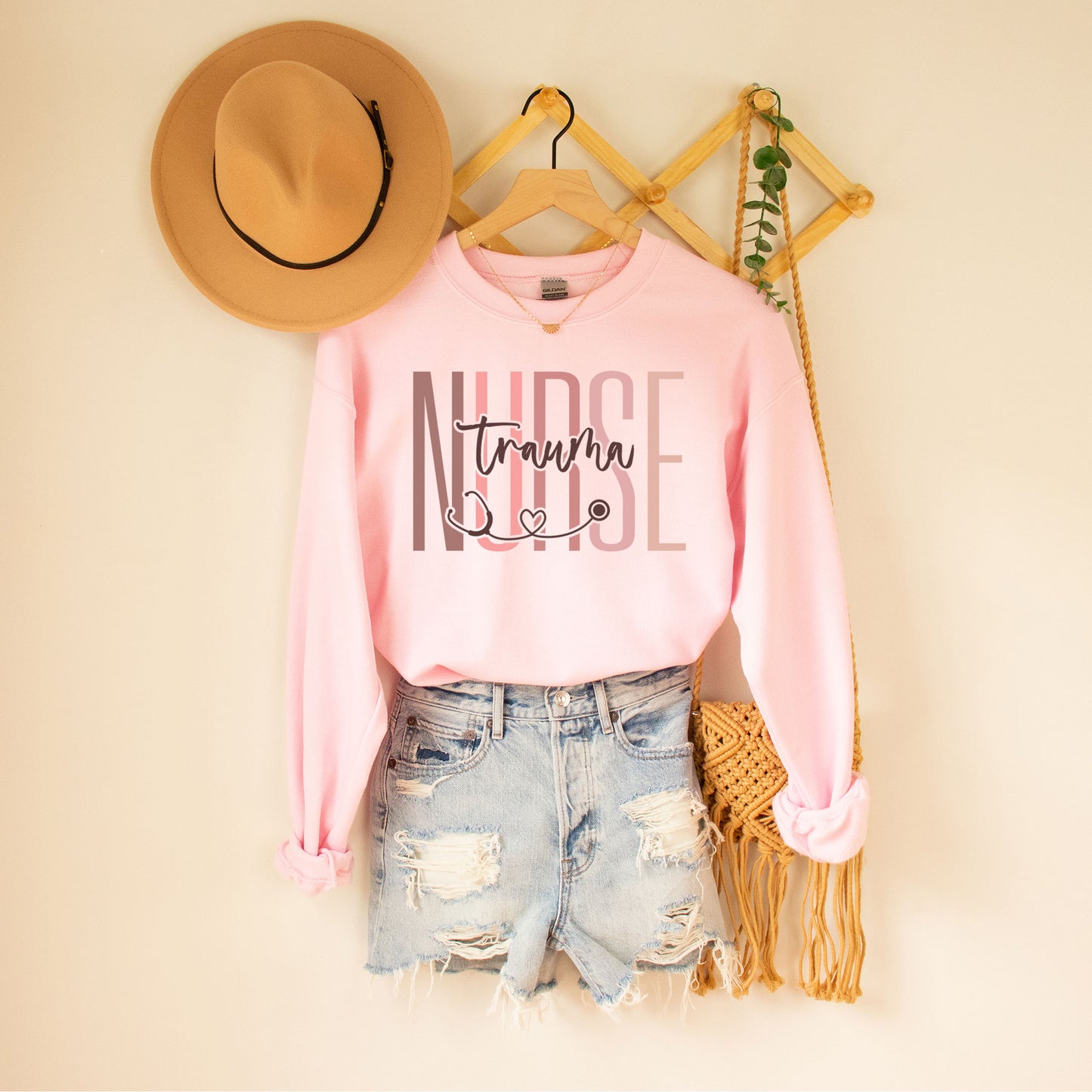 Trauma Nurse Sweatshirt, Nurse Trauma Sweater, Nurse Trauma Undergraduate, Trauma Nurse Sweatshirt, Nurse Graduation Trauma Gift, Registered ER