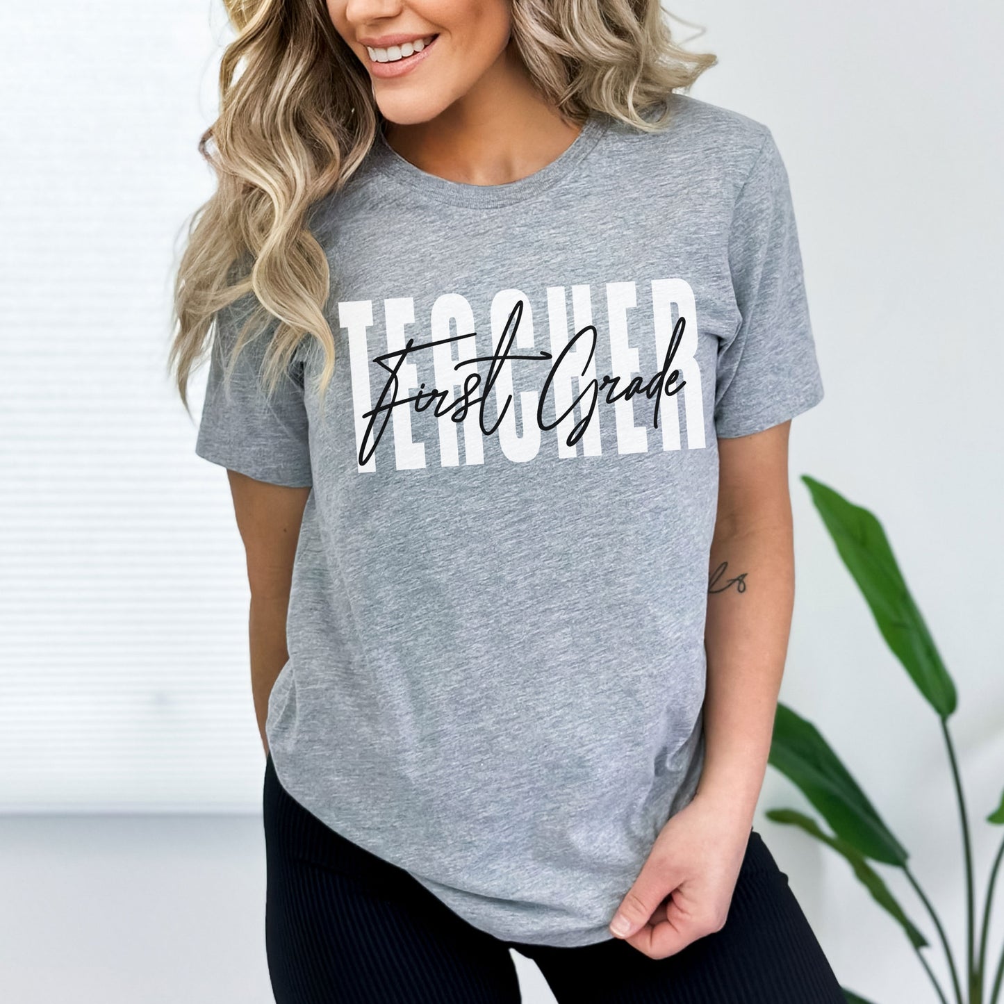 First Grade Teacher Shirt, 1st Grade Teacher, First Grade Team, Cute Teacher Tee, 2021 Grade Level, Elementary Teach School Family Spirit