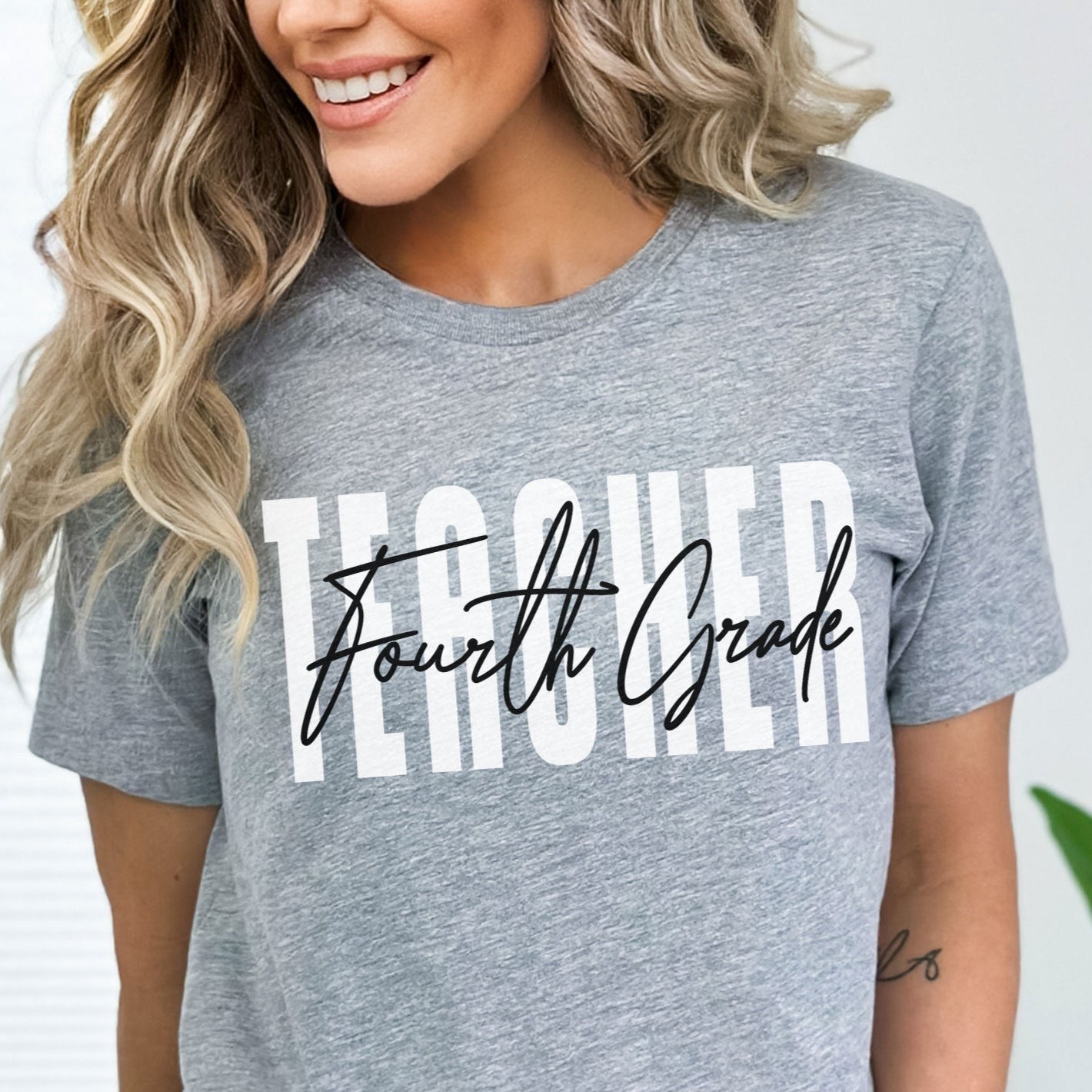 Fourth Grade Teacher Shirt, 4th Grade Teacher, Fourth Grade Team, Cute Teacher Tee, 2021 Grade Level, Elementary Teach School Family Spirit