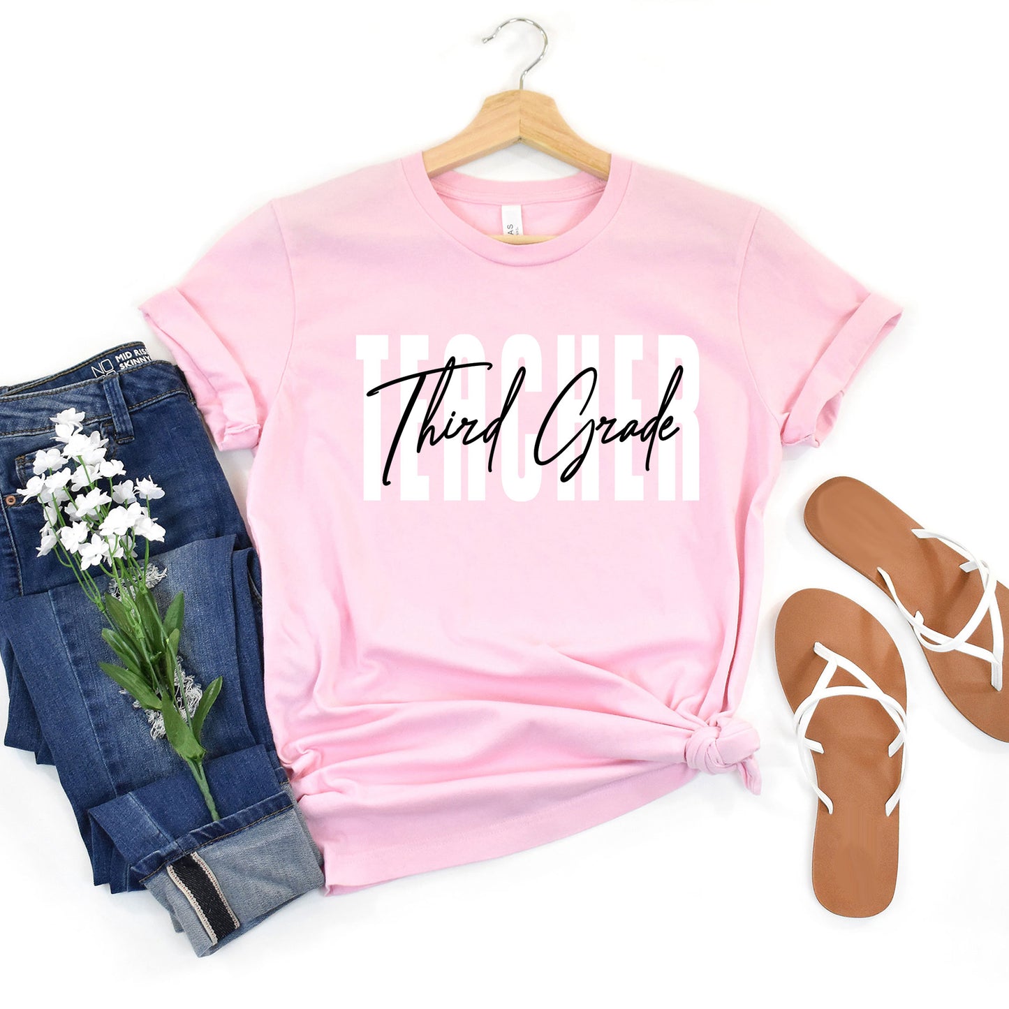 Third Grade Teacher Shirt, 3rd Grade Teacher, Third Grade Team, Cute Teacher Tee, 2021 Grade Level, Elementary Teach School Family Spirit