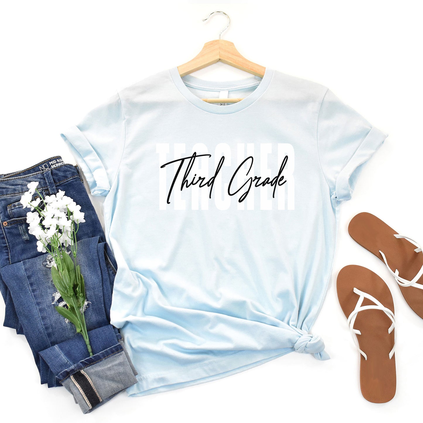 Third Grade Teacher Shirt, 3rd Grade Teacher, Third Grade Team, Cute Teacher Tee, 2021 Grade Level, Elementary Teach School Family Spirit
