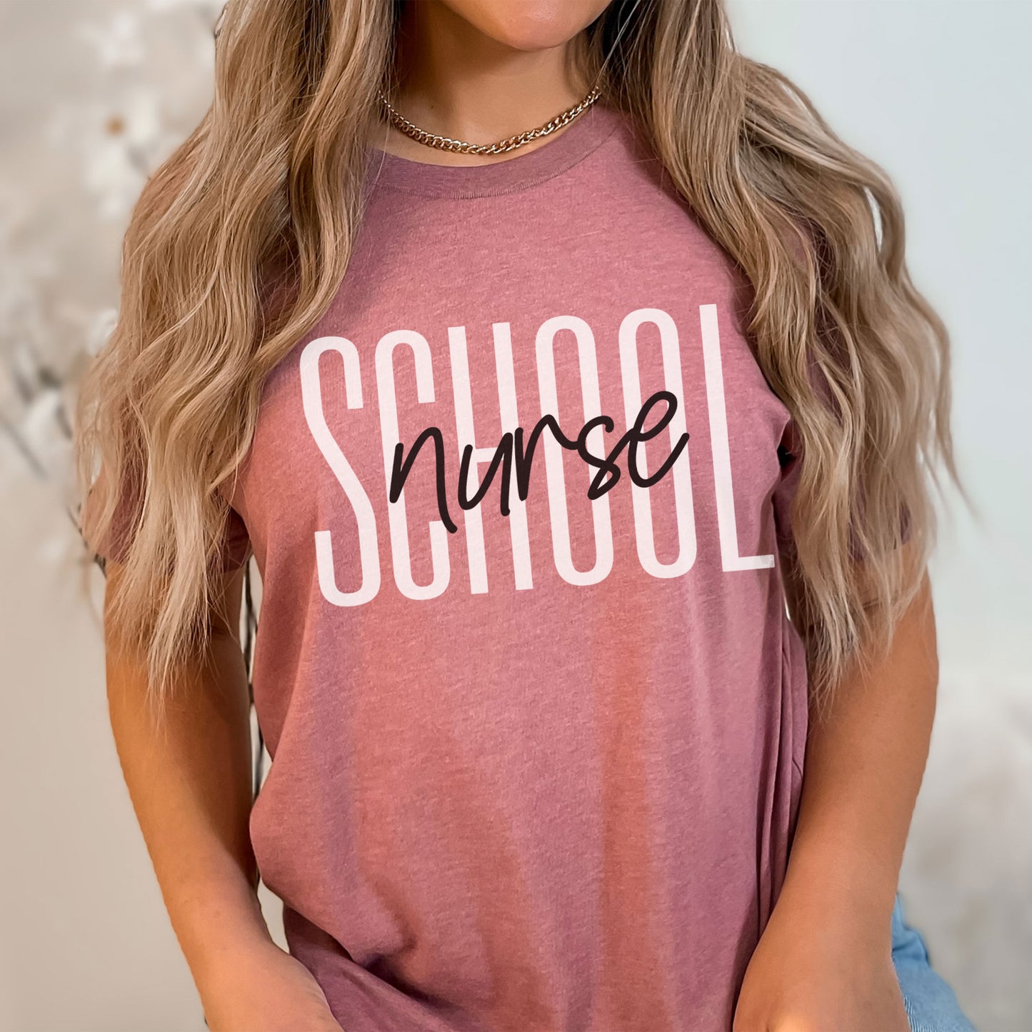 School Nurse Shirt, School Nursing Student Tee, Cute Nurse Appreciation Office Tee, High Middle Elementary Teach School, Admin RN Certified