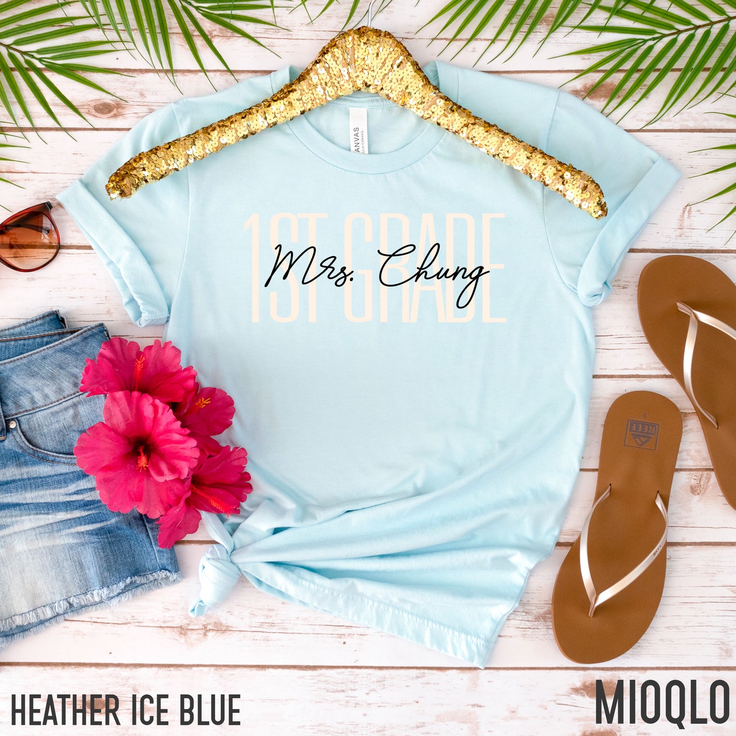 Custom Names 5TH Grade Teacher Shirt Fifth Grade Personalized Teacher Gifts Teacher Appreciation School Spirit Team Tee For Easter Birthday