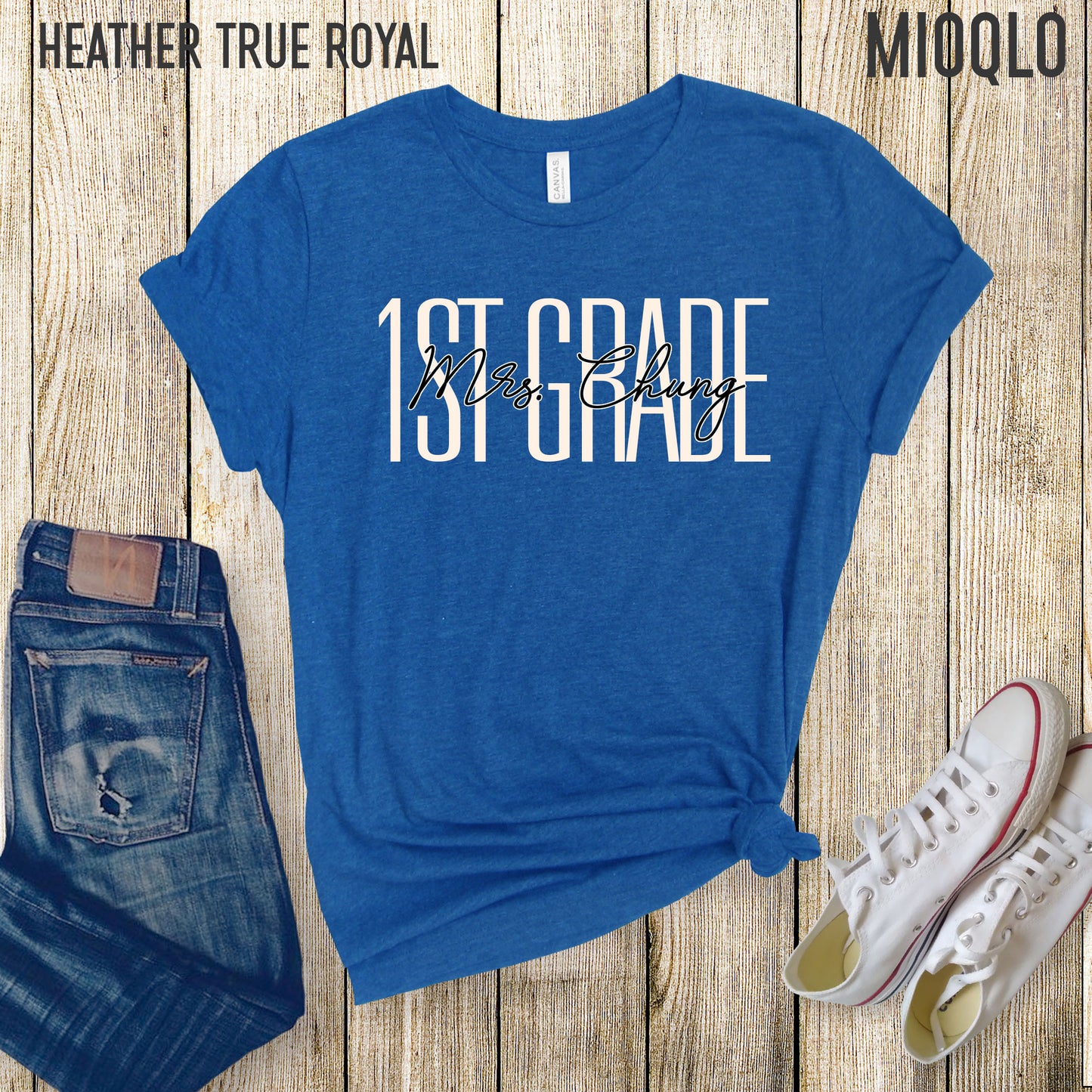 Custom Names 5TH Grade Teacher Shirt Fifth Grade Personalized Teacher Gifts Teacher Appreciation School Spirit Team Tee For Easter Birthday