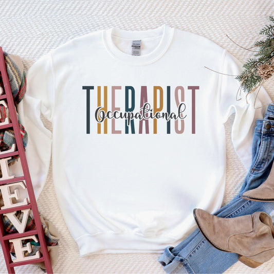 Occupational Therapist Sweatshirt, OT Mom Sweater, OTA School Gift Occupational Therapy Assistant, Pediatric Therapy OT Undergrad Graduation