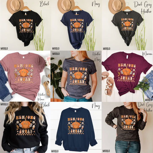 Hem Onc Squad T-Shirt, Fall Hematology Nurse Shirt, Nurse Oncology Sweatshirt Cancer Nurse Graduation Gifts Nursing School Gift Graduation