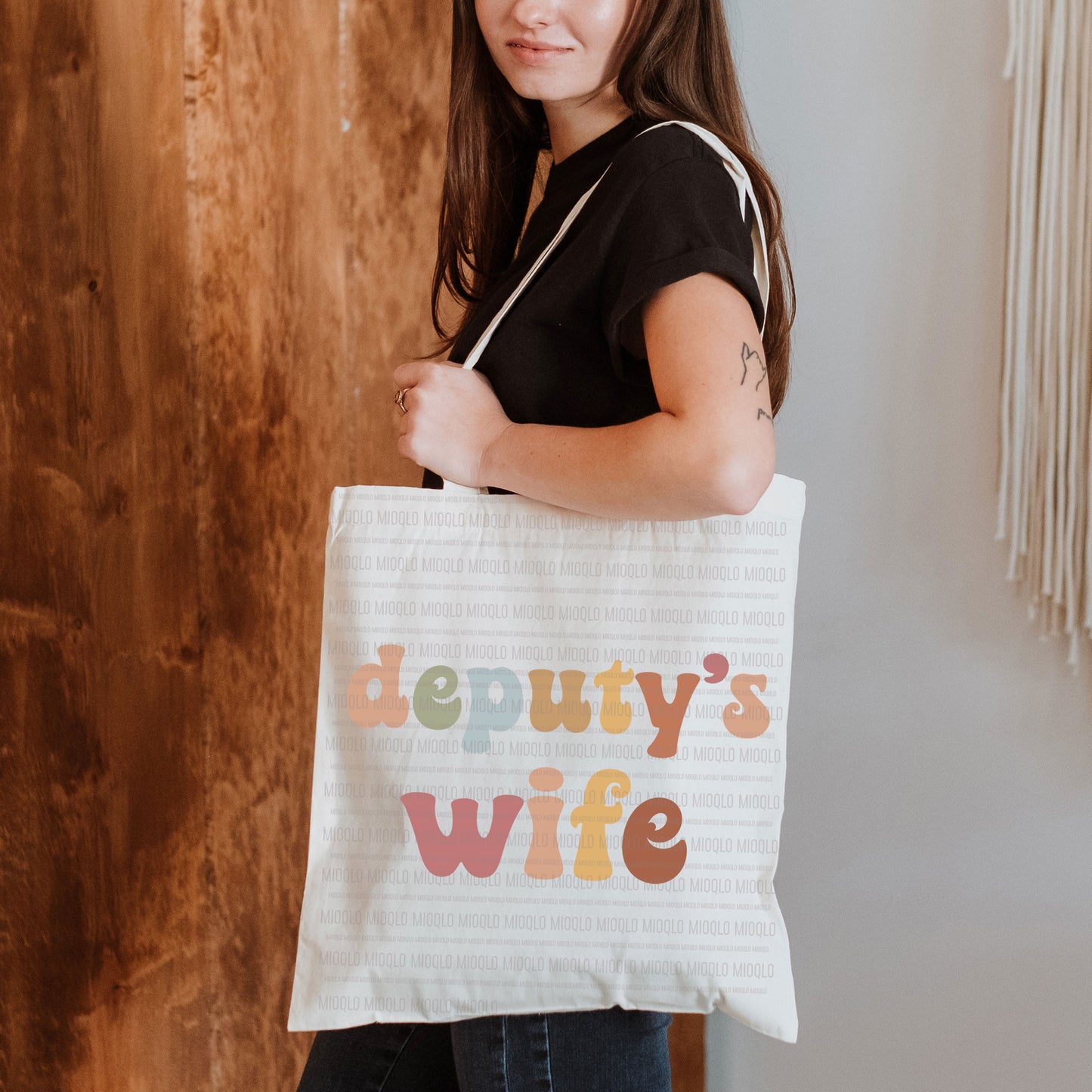 Deputy's Wife, Boho Funny Sayings Sublimation PNG Digital Downloads