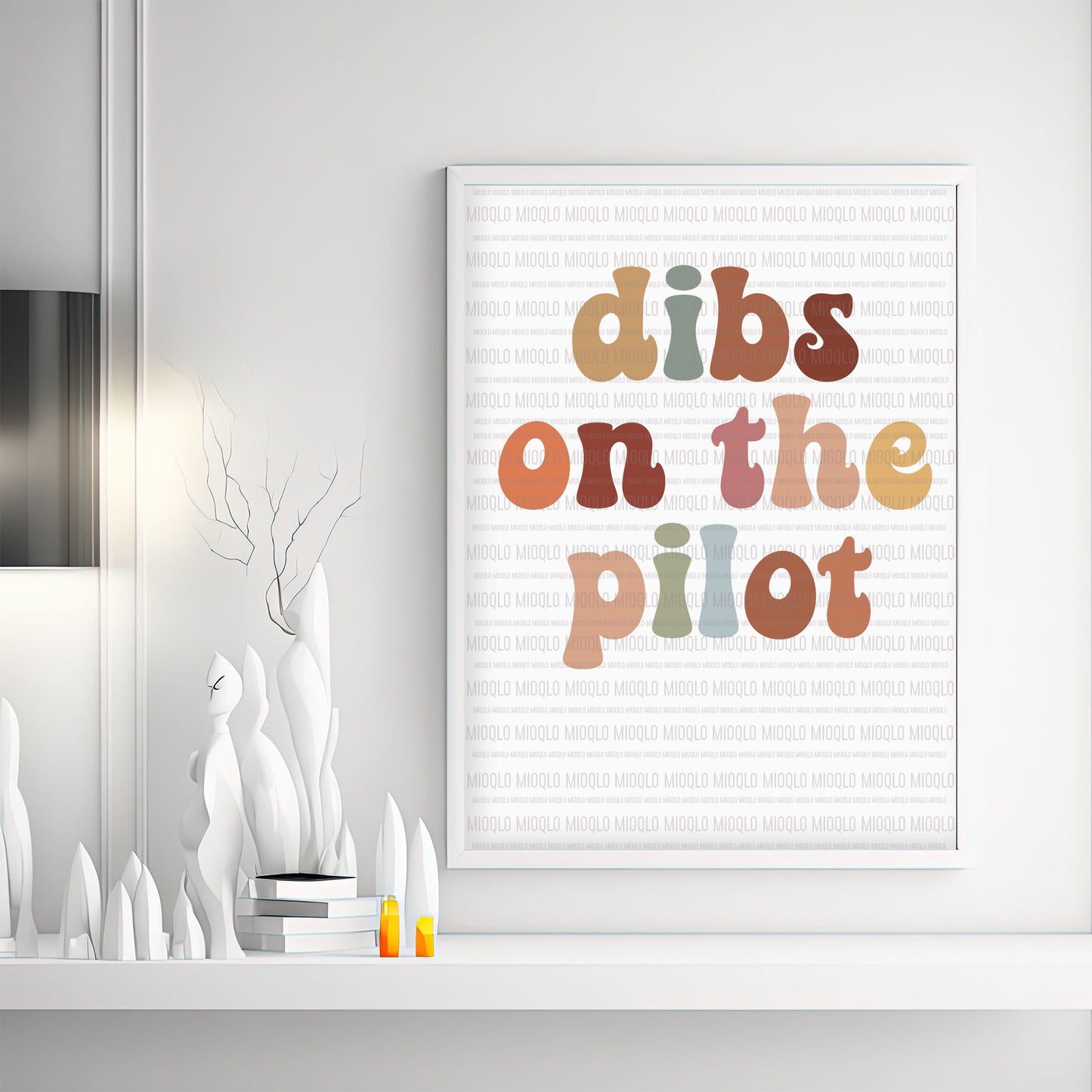 Dibs On The Pilot, Boho Funny Sayings Sublimation PNG Digital Downloads