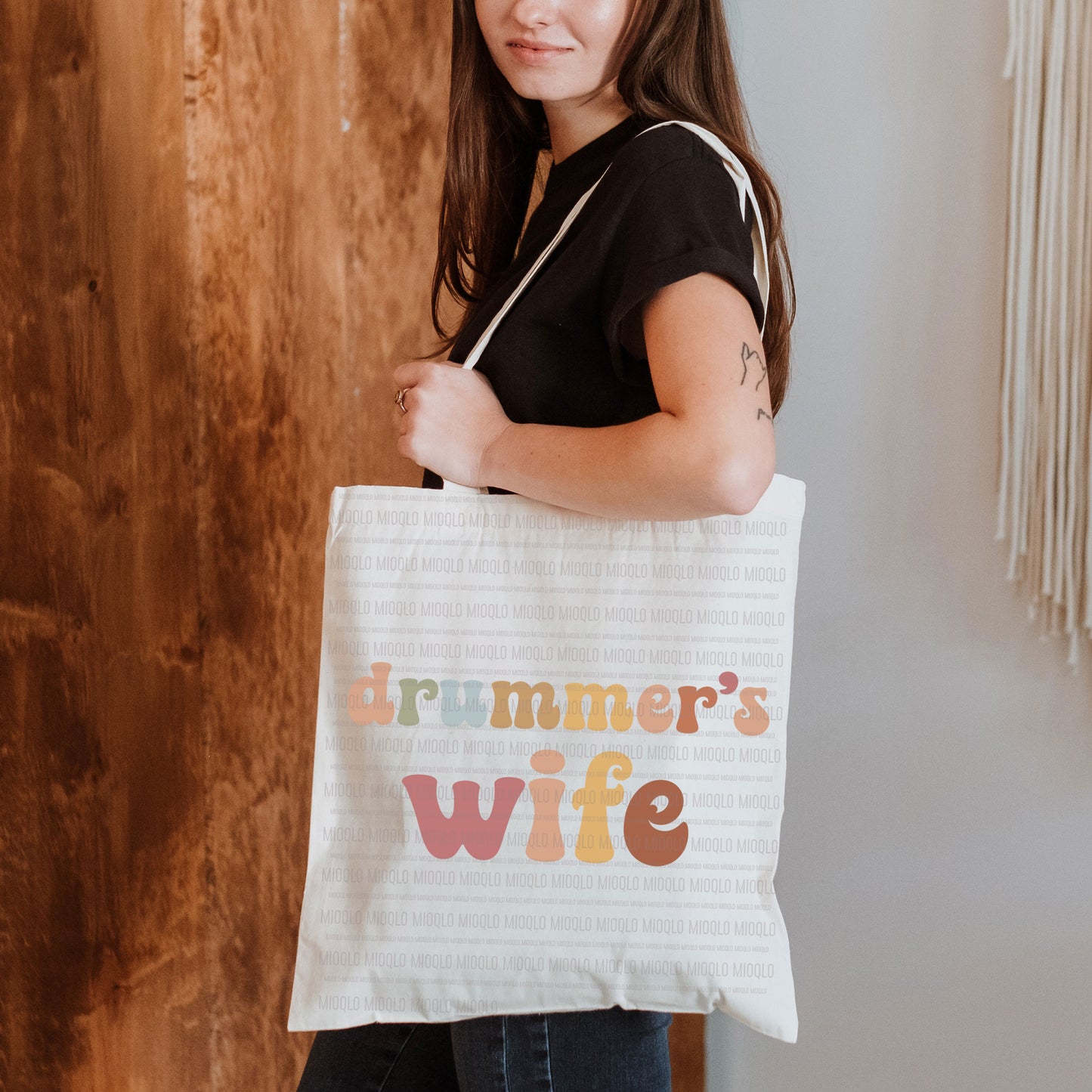 Drummer's Wife, Boho Funny Sayings Sublimation PNG Digital Downloads
