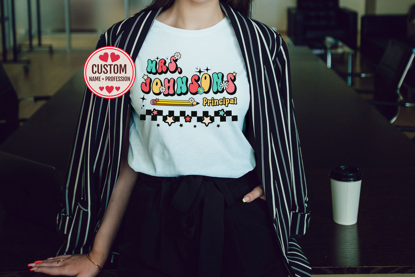 Custom Name School Counselor Shirt Personalize Guidance Advisor Counseling Office Teacher Tee Gift Birthday Counselor Week Sweater Christmas