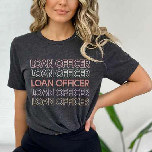 Mortgage Loan Officer, Lender Vibes T-Shirt, Real Estate Shirts for Realtors, Mortgage Lender Loan Officer Gift, Ask Me About Mortgages Tee