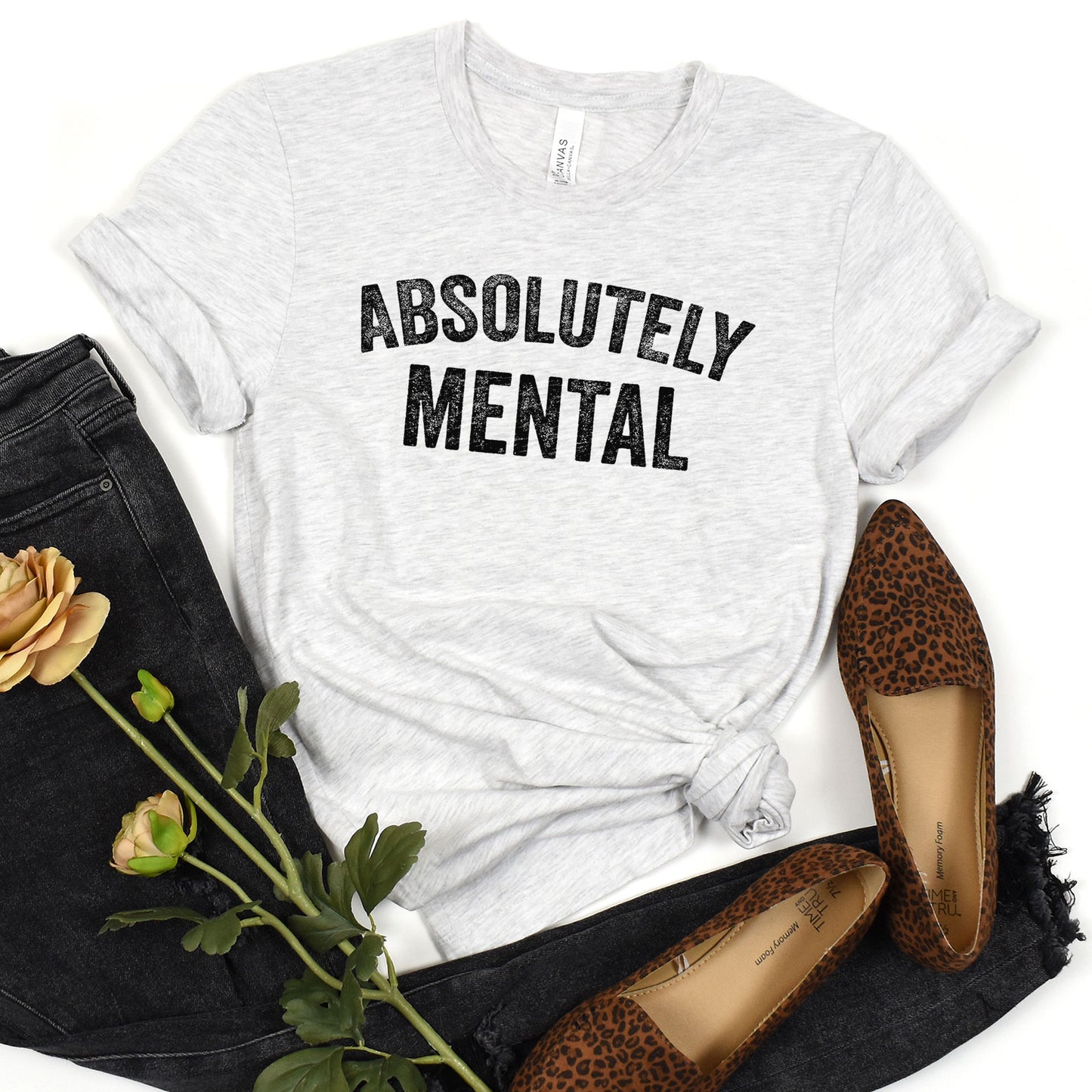 Absolutely Mental, Funny Sayings Mental Health Therapist PNG, Sublimation PNG Digital Downloads