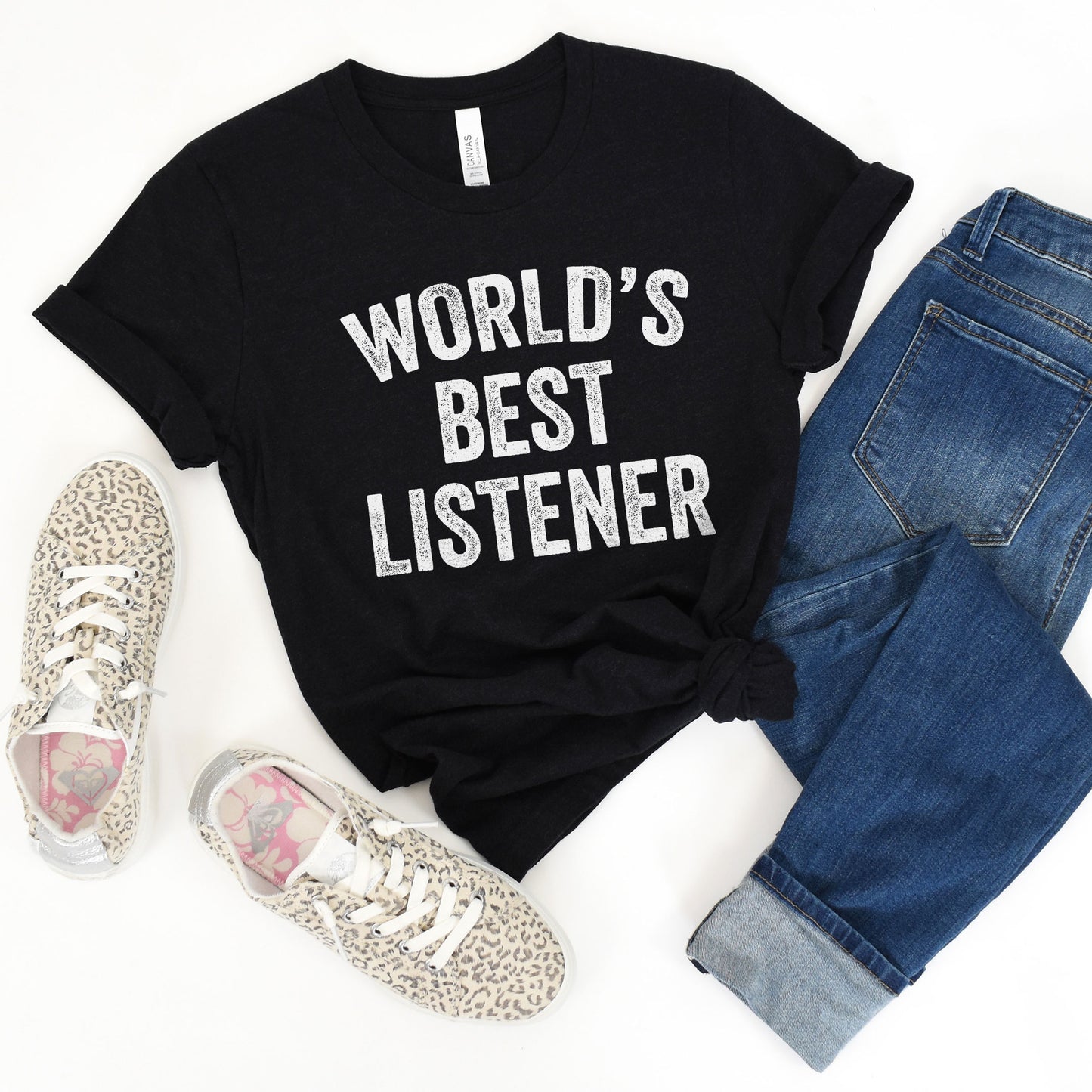 World's Best Listener, Funny Sayings Sublimation PNG Digital Downloads