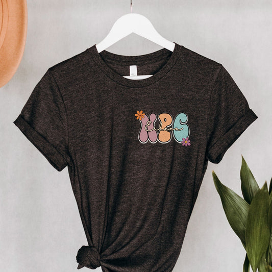 Custom Name NPC Nurse Shirt Personalized Nurse Practitioner Certified Gift Tees Pocket Shirt Cute Nursing Student School Graduation T-Shirts