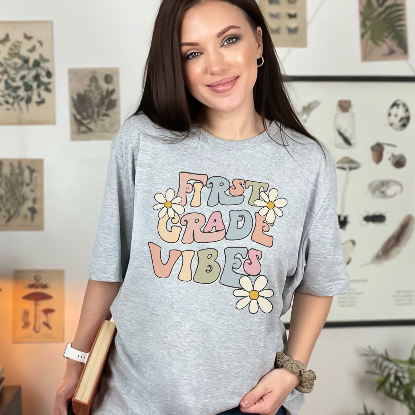 Custom School Teacher Shirt, Second Grade Shirt, Fifth Grade Teacher Gift, Appreciation Gift for Fourth Grade Teacher, New Future 1st Grade Teacher T-Shirt