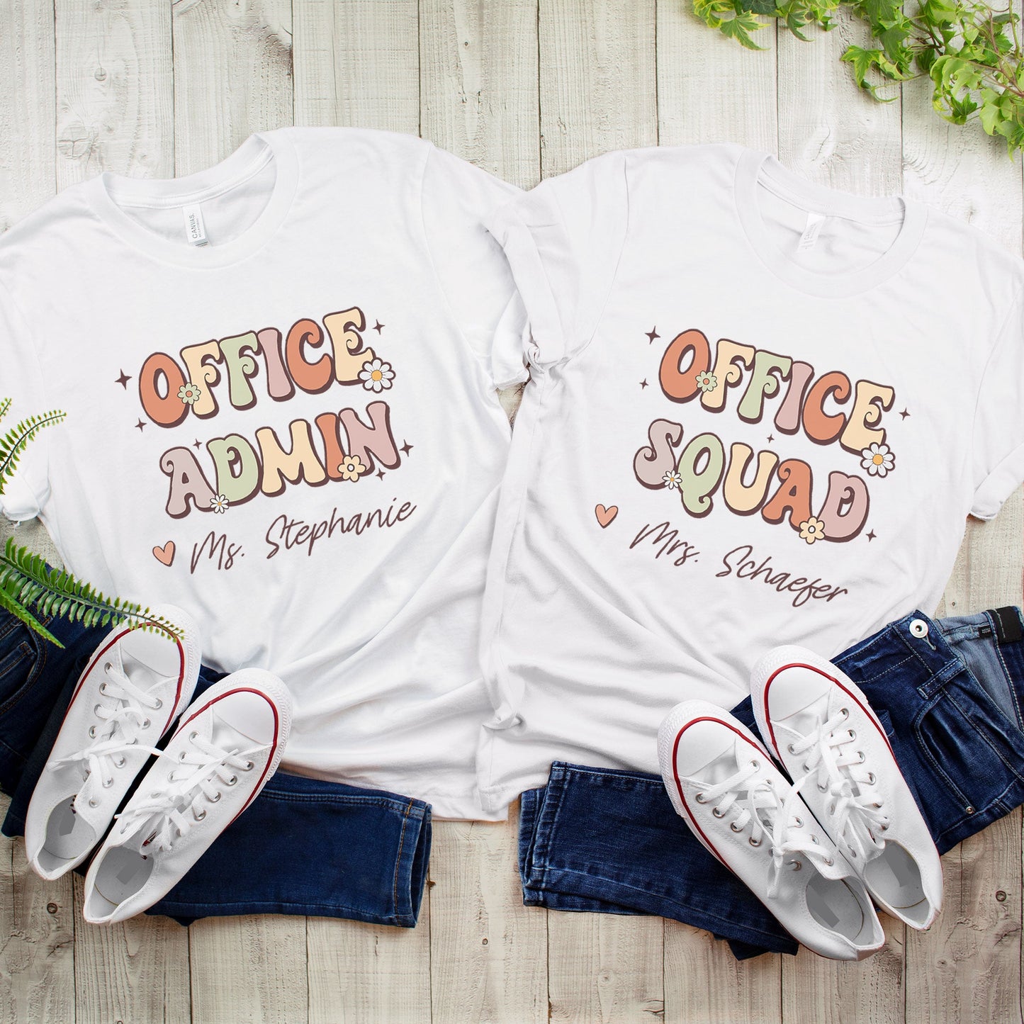 Custom Counselor Team Personalized Secretary Shirt