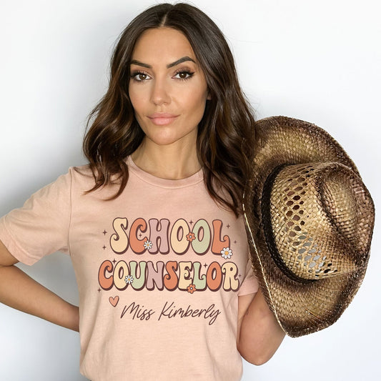 Custom School Counselor Team Personalized Shirt