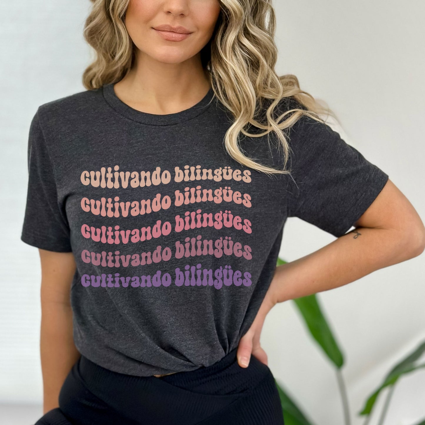 Custom Maestra Bilingüe Shirt, Teaching Spanish Teacher T-Shirt