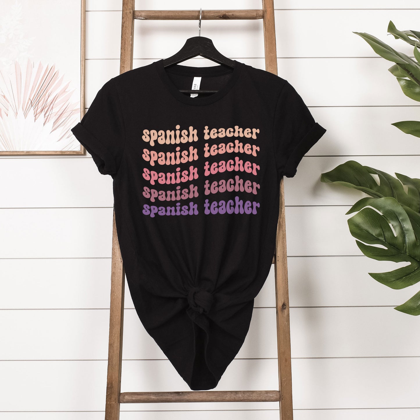 Custom Maestra Bilingüe Shirt, Teaching Spanish Teacher T-Shirt