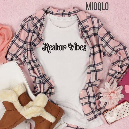 Realtor Vibes, Real Estate Tee, Realtor Shirt, Real Estate Agent Tee, Real Estate Retro Vibe, Realtor Hustler, Real Estate Closing Gifts