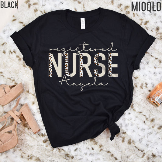 Custom Nurse Registered Shirt, Personalized Registered Nurse Sweater, RN Undergraduate, RN Nurse Graduation Shirt, Custom Name, Customize